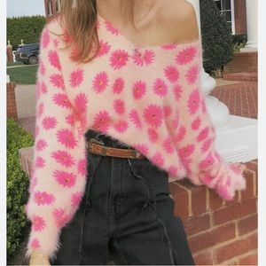 Urban Outfitters Eyelash Knit Pullover